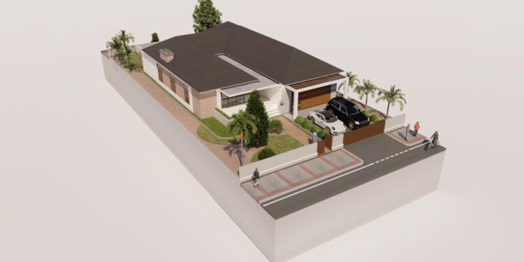 ArtStation - 3D Modeling Architecture Modern Residence | Resources